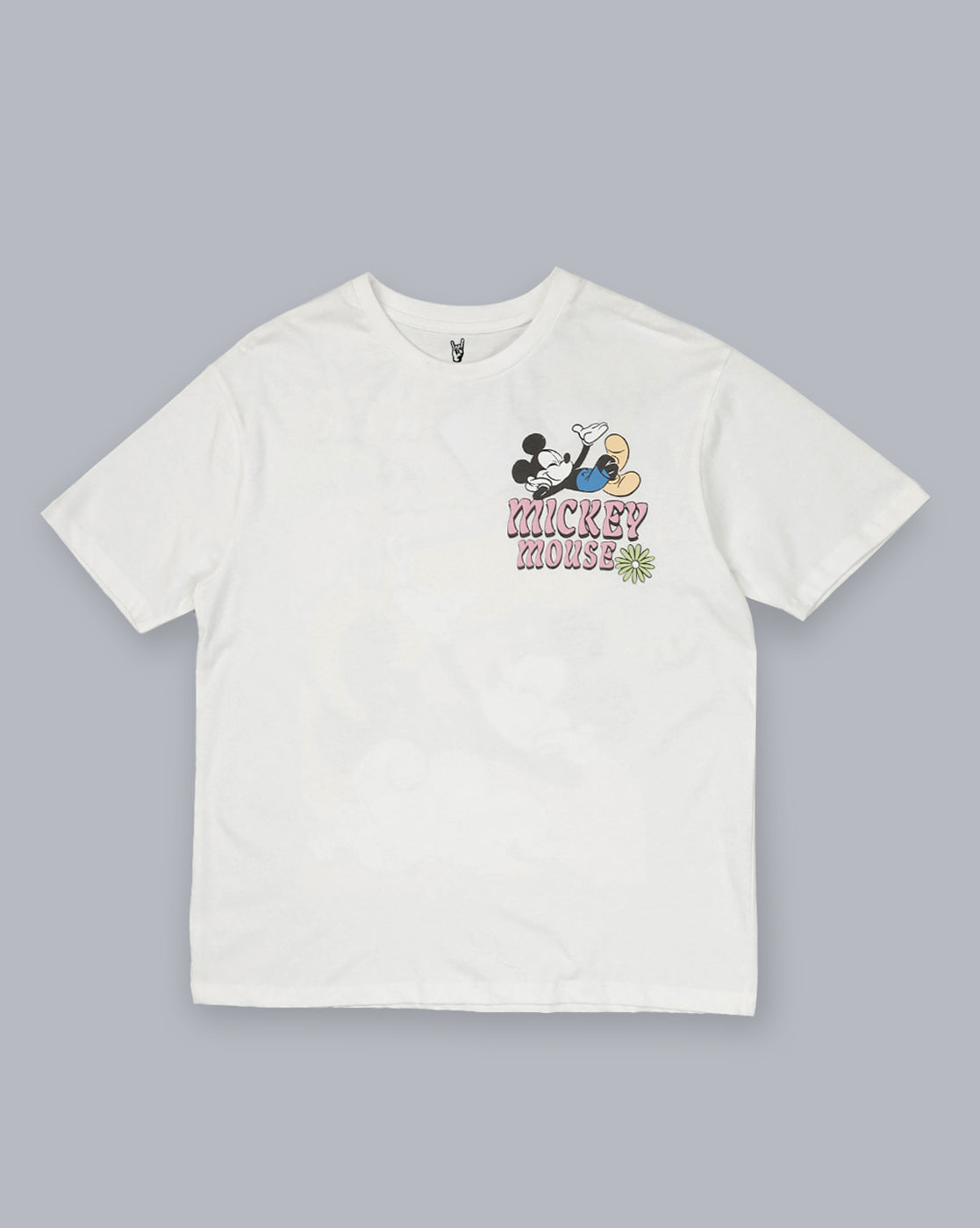 Mickey & Friends Printed Oversized Tshirt For Women