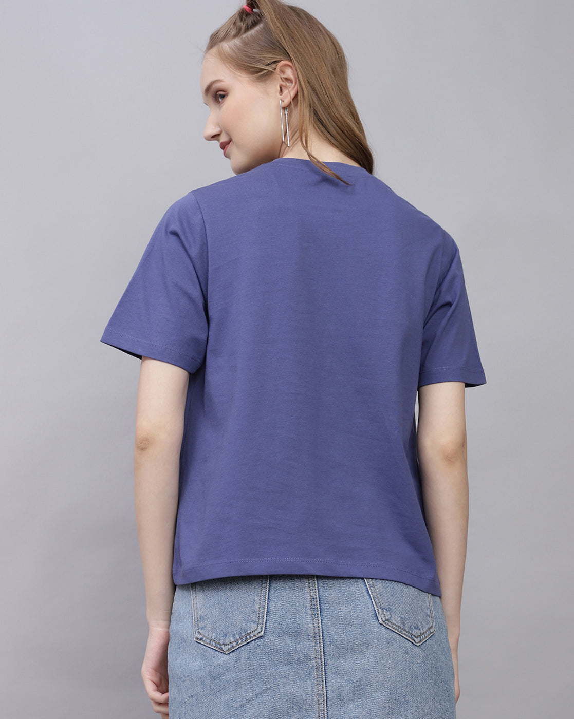Mickey & Friends Printed Regular Fit Tshirt For Women