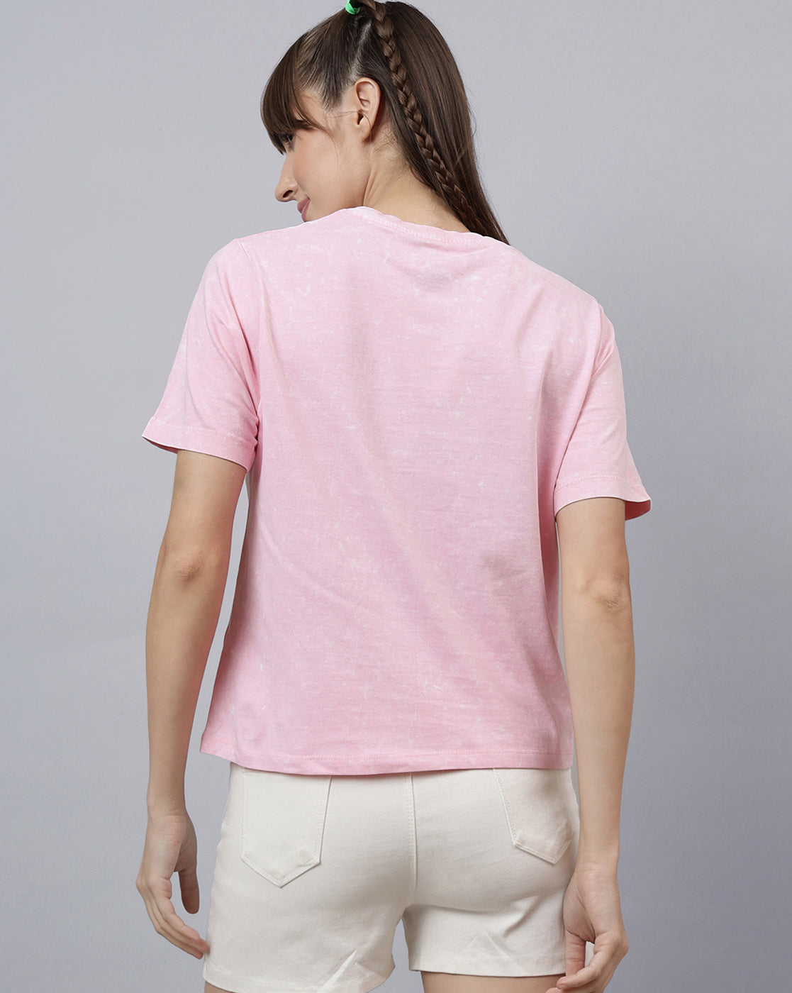 Mickey & Friends Printed Regular Fit Tshirt For Women