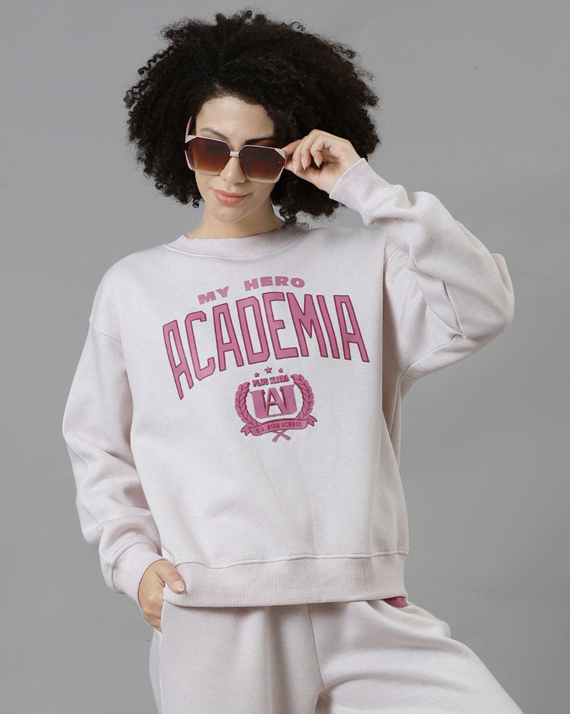 My Hero Academia Relaxed Fit Sweatshirt Women – Free Authority