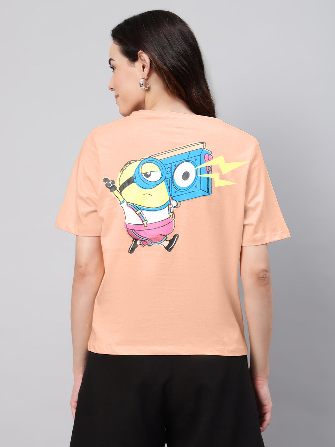 Minions Regular Fit Tshirt Women