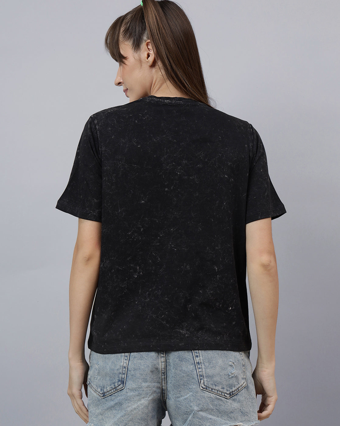 Minions Printed Regular Fit Tshirt For Women