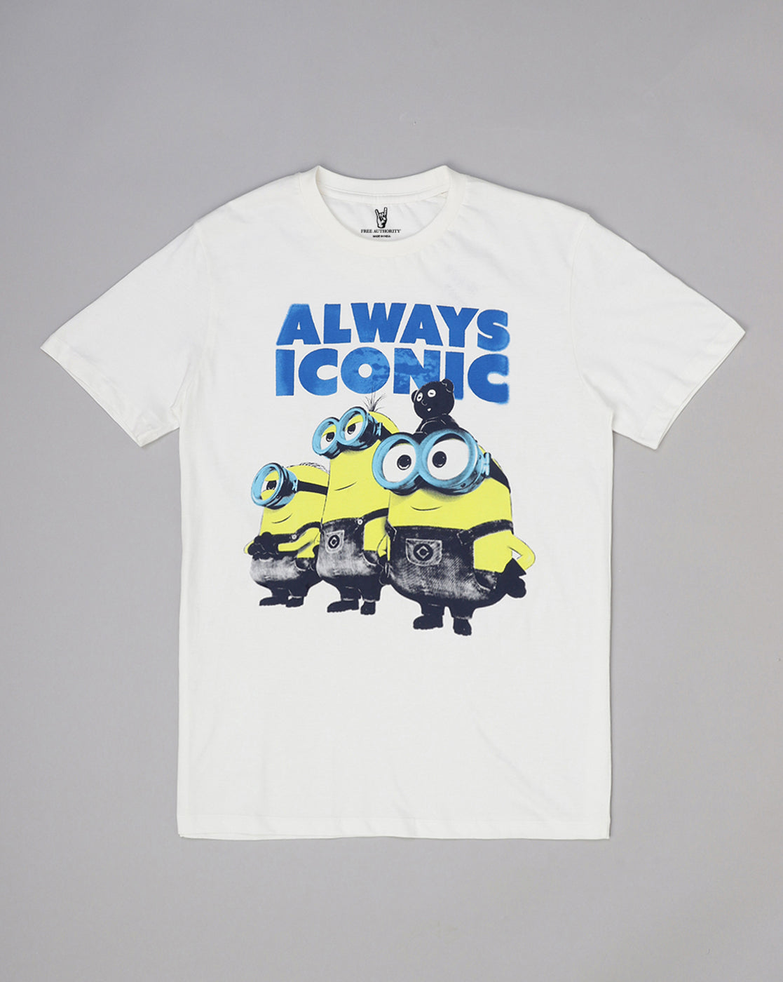 Minions Printed Regular Fit Tshirt For Men