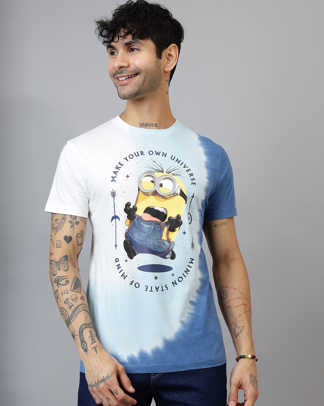 Minions Printed Regular Fit Tshirt For Men