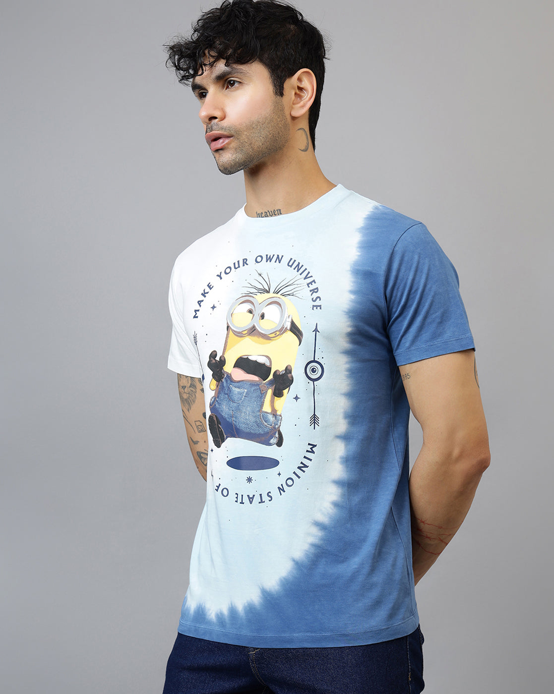 Minions Printed Regular Fit Tshirt For Men