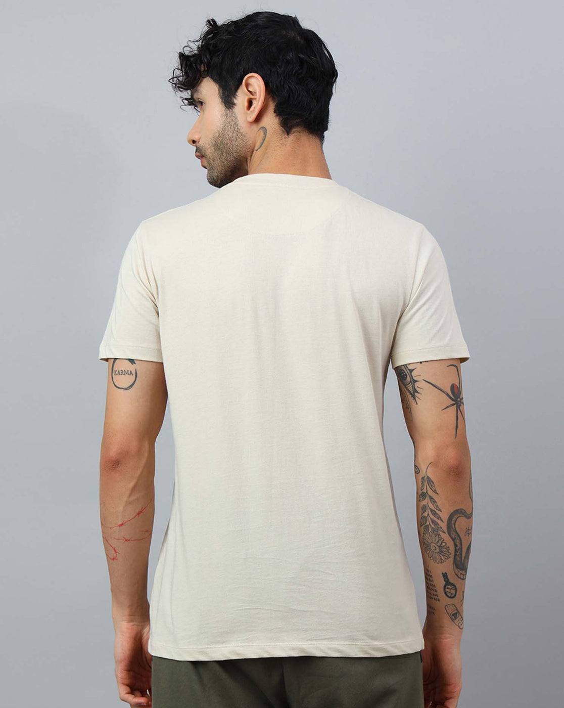 Naruto Printed Regular Fit Tshirt For Men