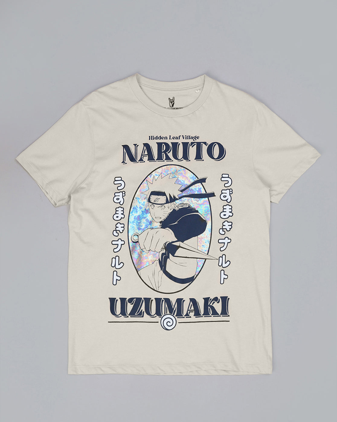 Naruto Printed Regular Fit Tshirt For Men