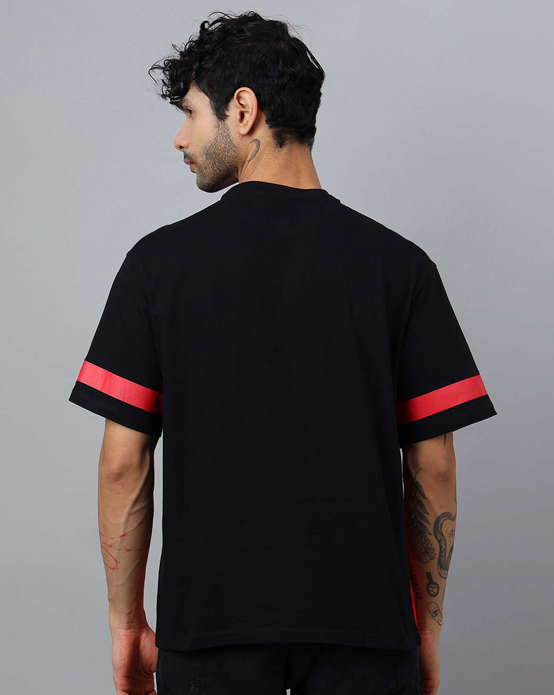 Naruto Printed Oversized Tshirt For Men