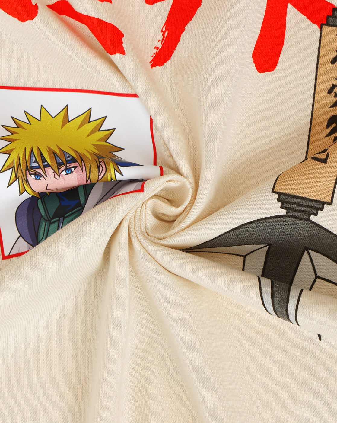 Naruto Minato Namikaze Relaxed Fit Tshirt Men