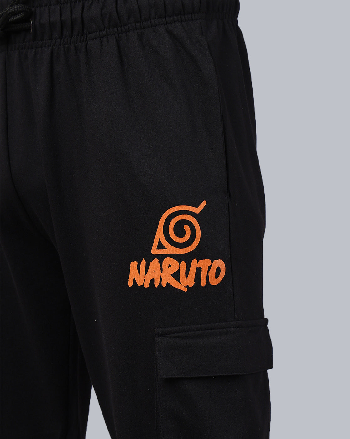 Naruto Embroidered Regular Fit Jogger For Men