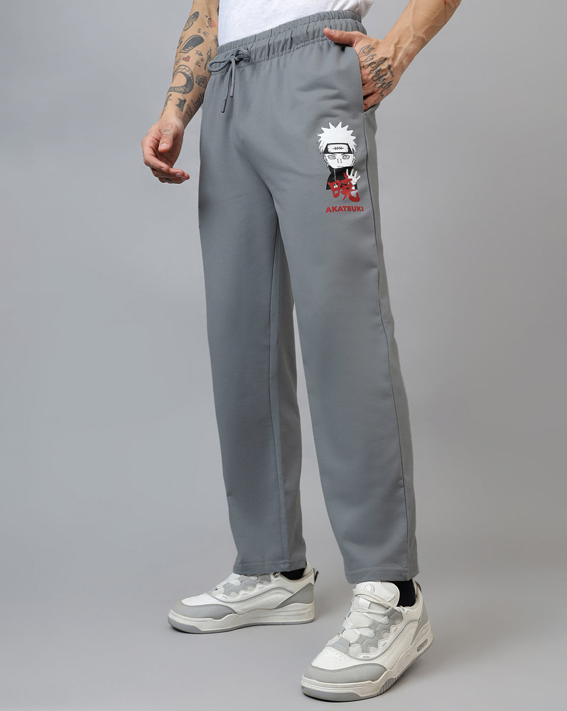 Naruto Printed Regular Fit Jogger For Men