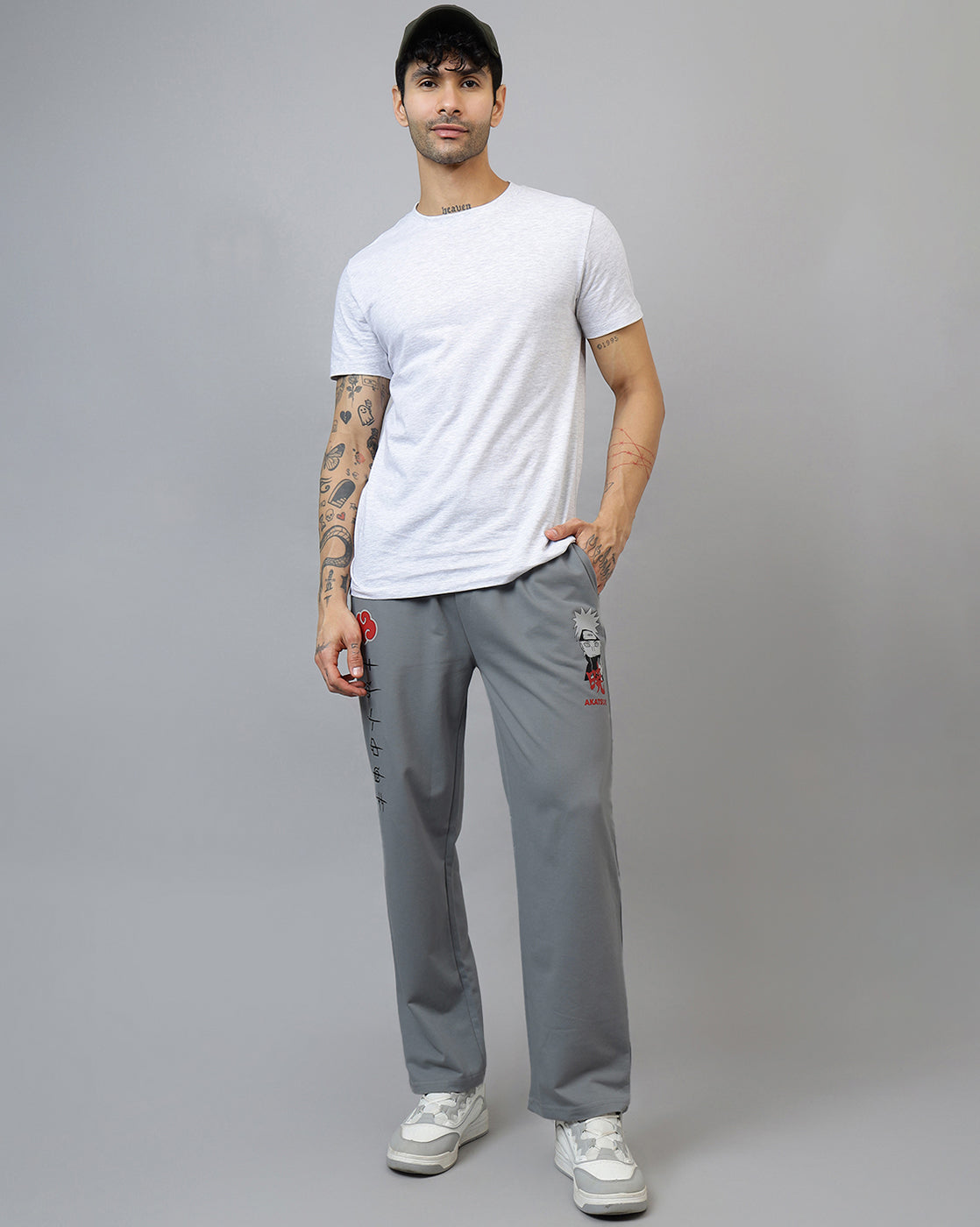 Naruto Printed Regular Fit Jogger For Men