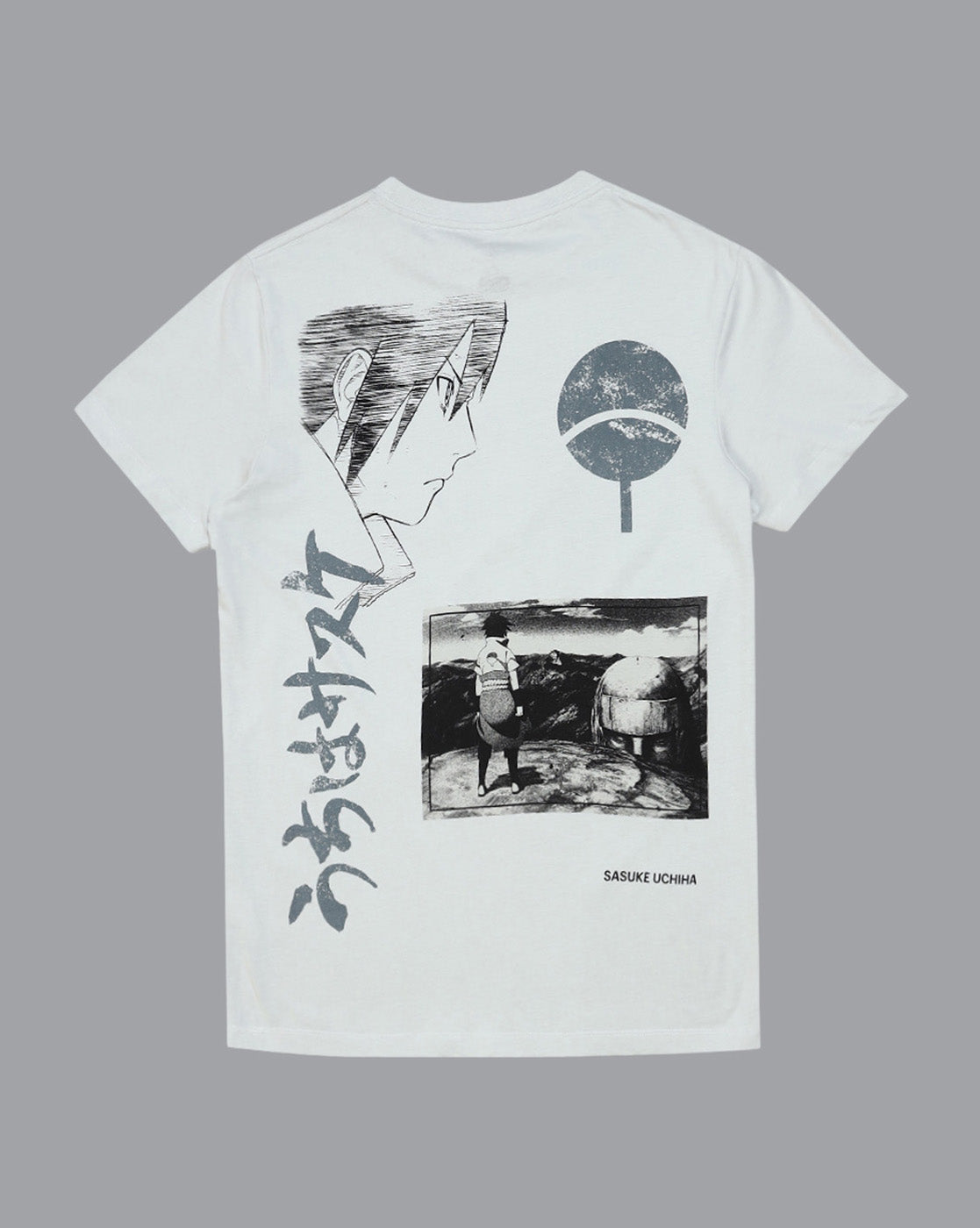 Naruto Printed Regular Fit Tshirt For Men
