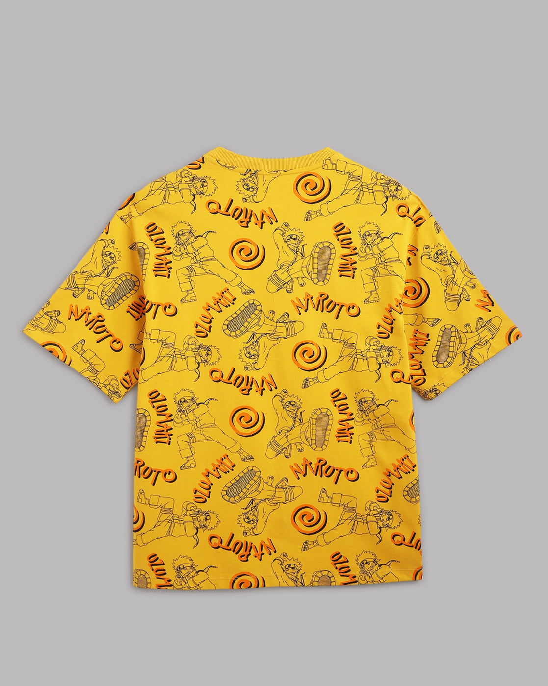 Naruto Quriky Oversized Tshirt Men