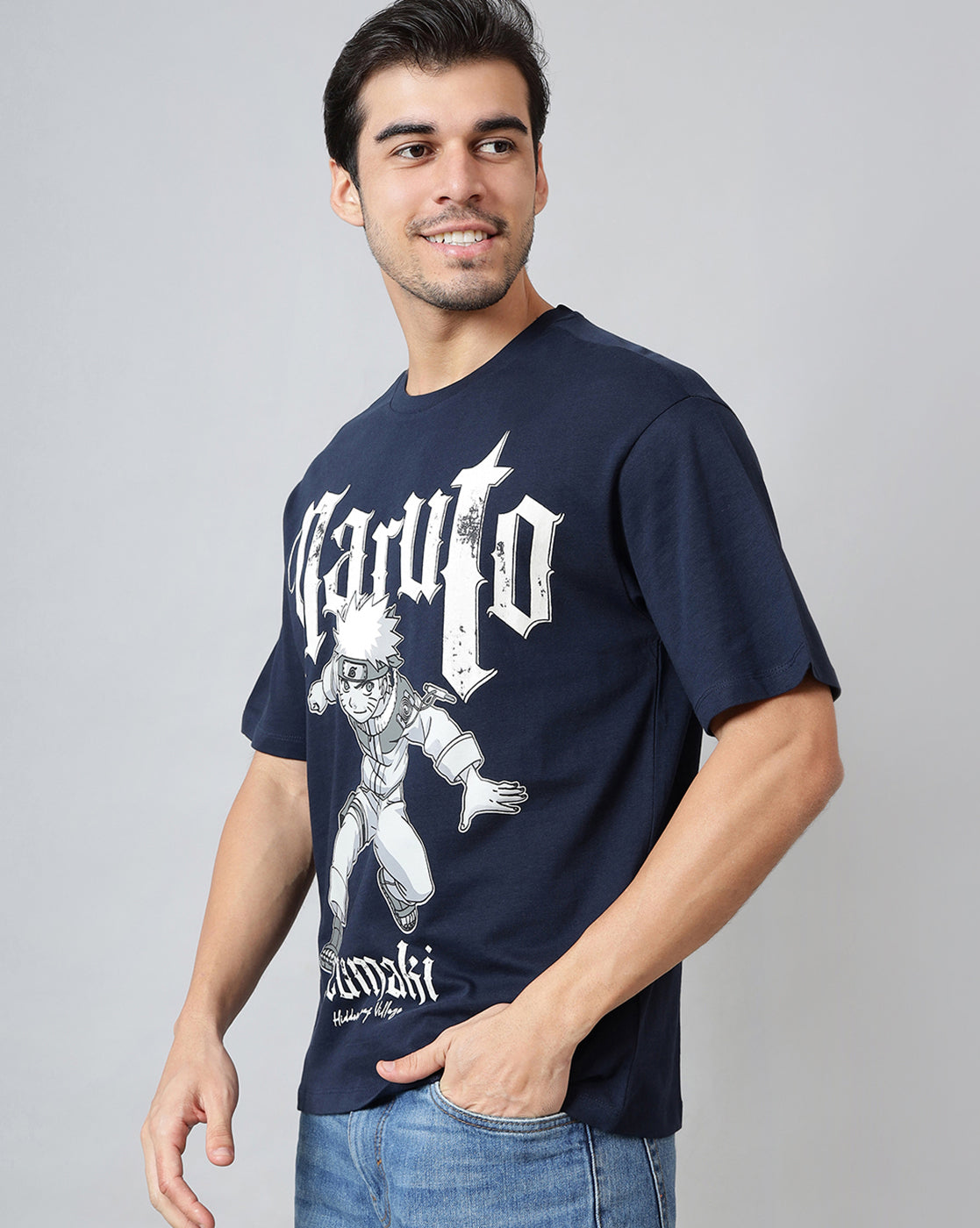 Naruto Oversized Tshirt Men