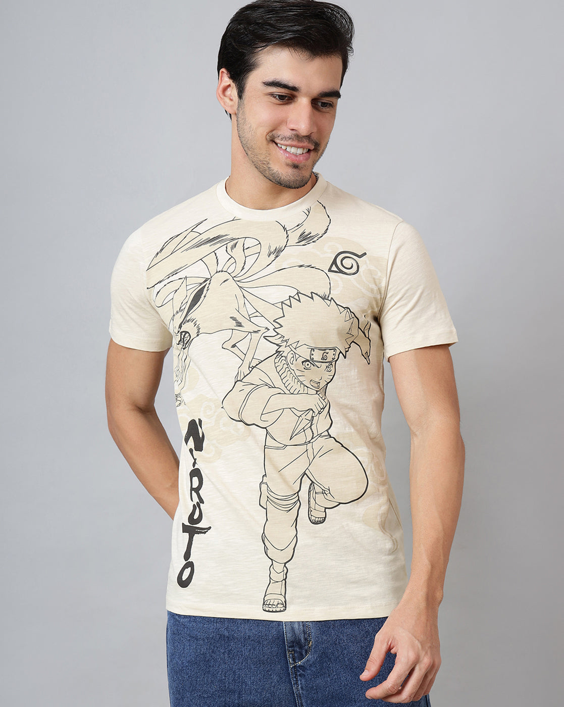 Naruto Regular Fit Tshirt Men