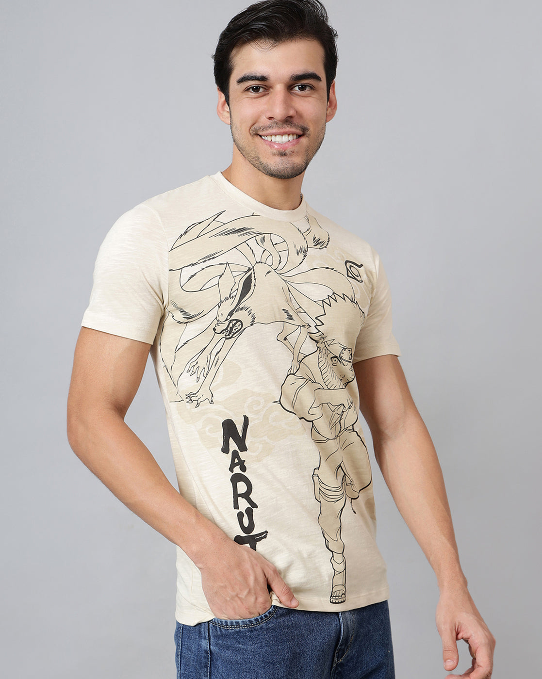 Naruto Regular Fit Tshirt Men