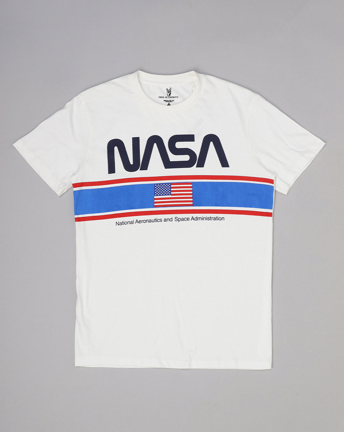 Nasa Printed Regular Fit Tshirt For Men