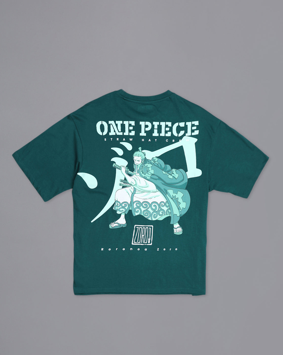 One Piece Printed Oversized Tshirt For Men