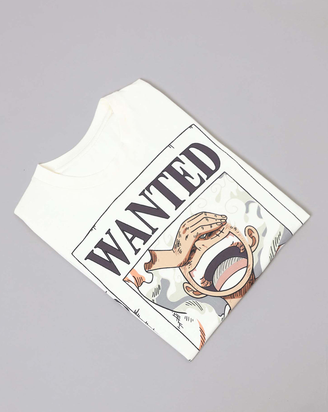 One Piece Printed Regular Fit Tshirt For Men