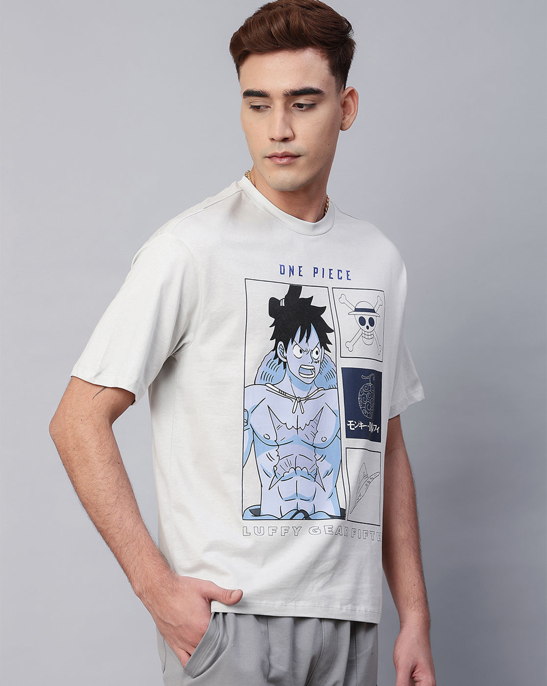 One Piece Oversized Tshirt Men