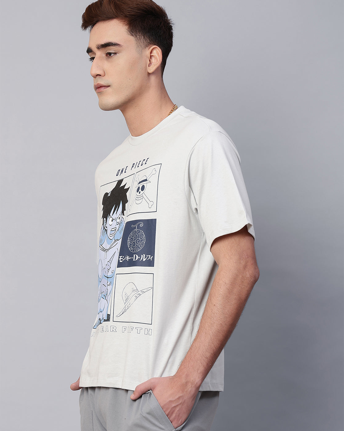 One Piece Oversized Tshirt Men