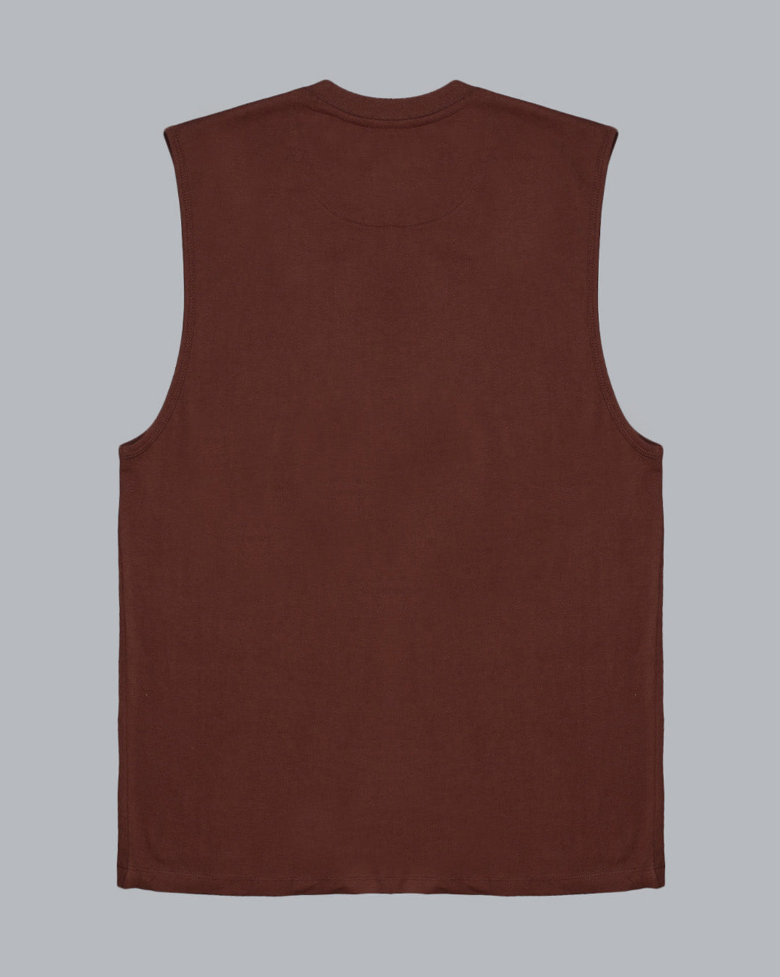 One Piece Printed Regular Fit Muscle-Tee For Men