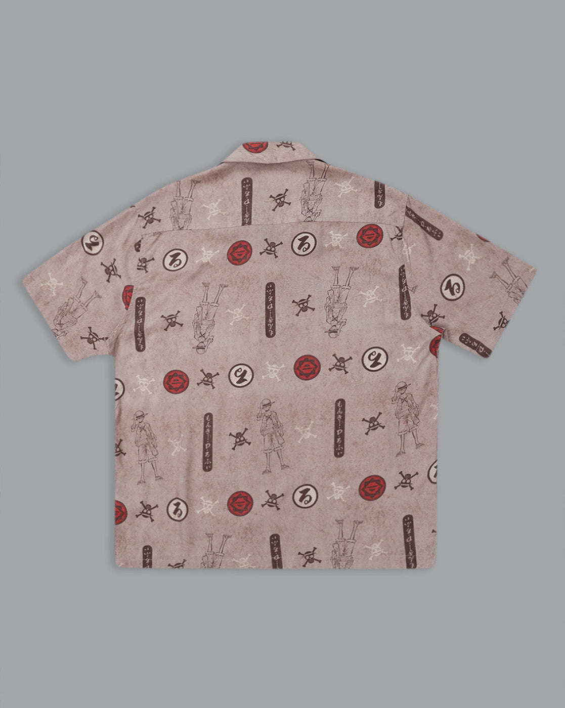 One Piece Printed Relaxed Fit Shirt For Men