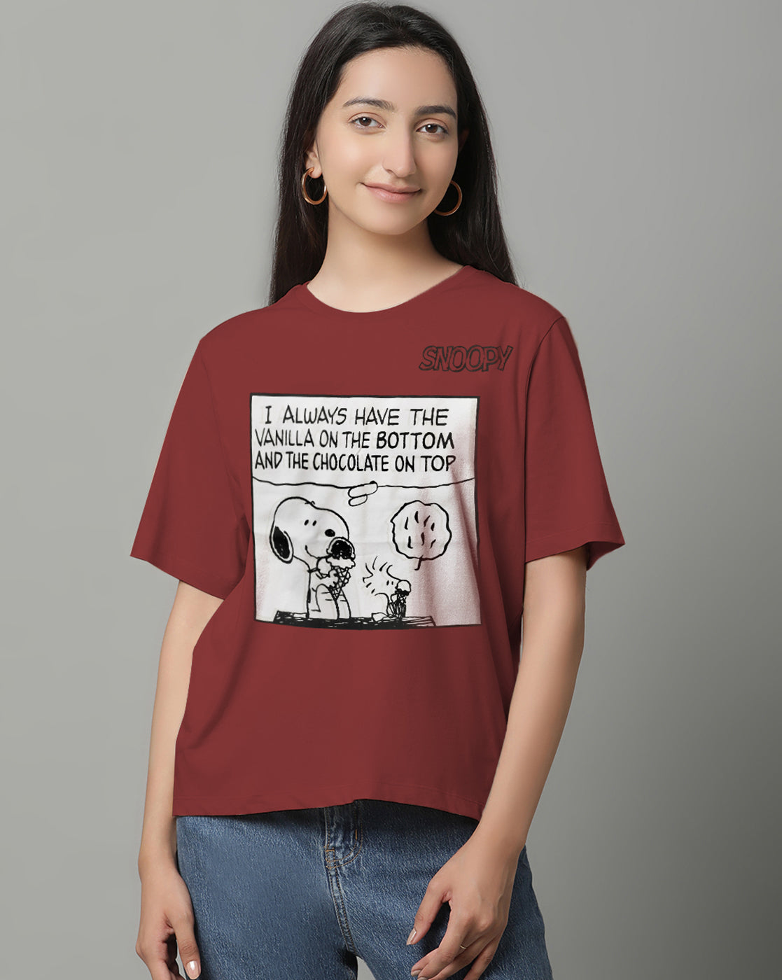 Peanuts Regular Fit Tshirt Women
