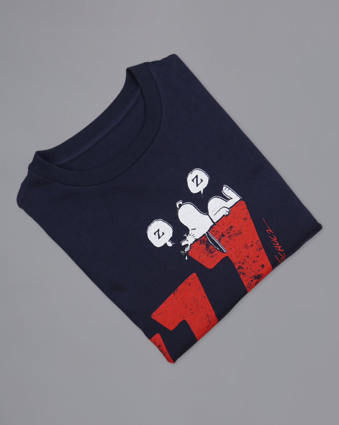 Peanuts Printed Regular Fit Sweatshirt For Men