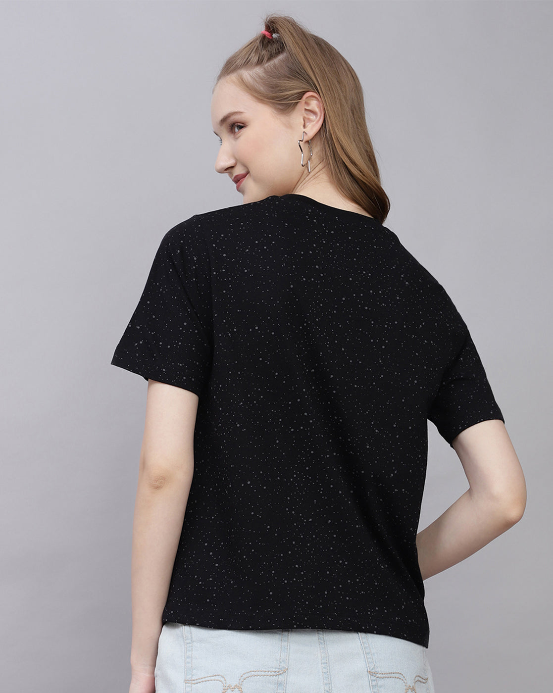 Peanuts Printed Regular Fit Tshirt For Women