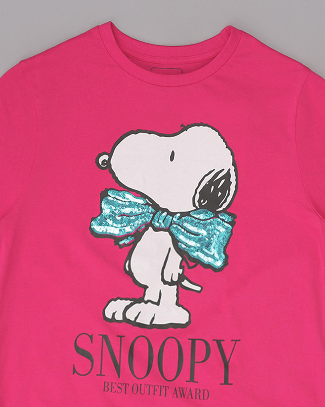 Peanuts Printed Regular Fit Tshirt For Women