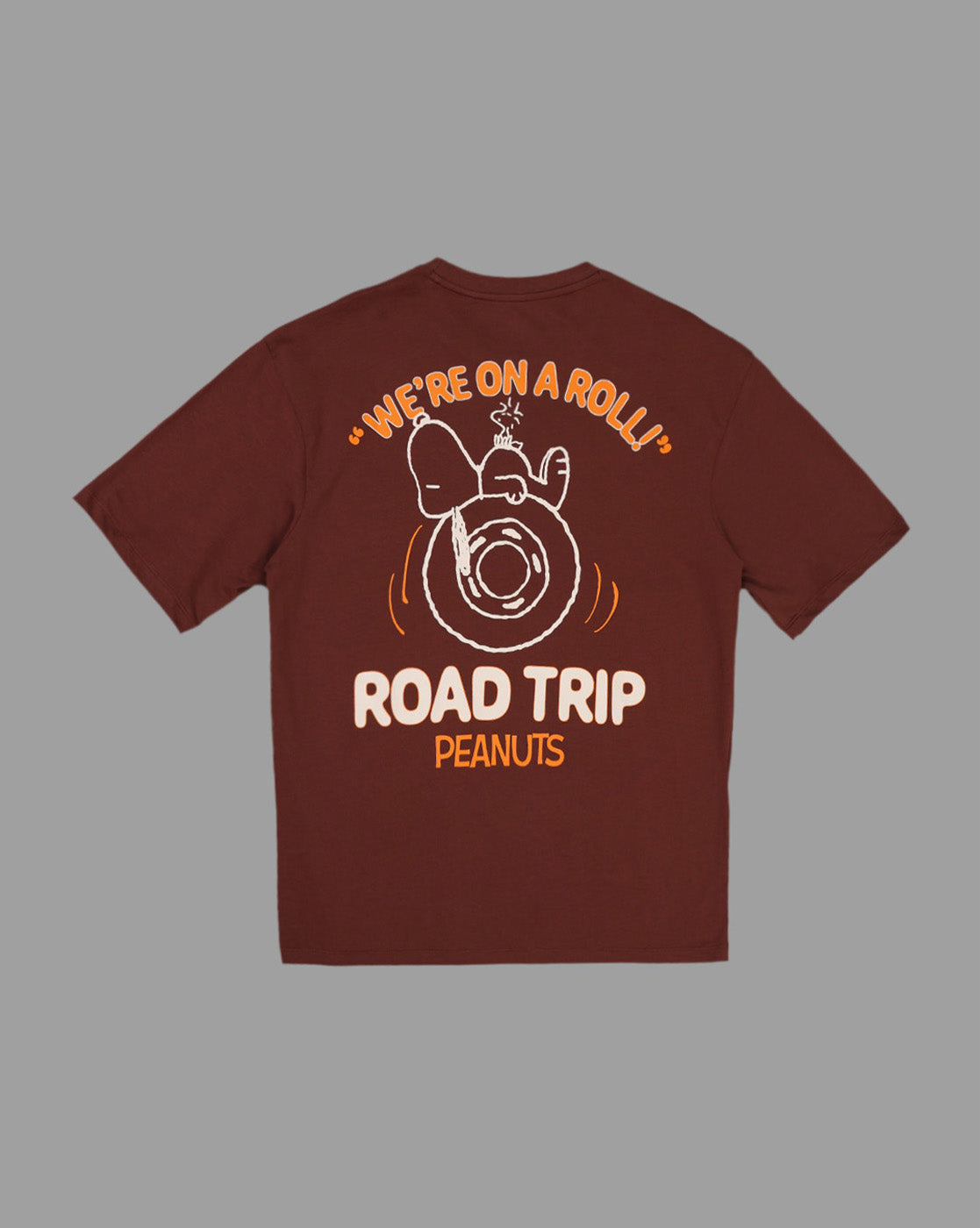 Peanuts Printed Oversized Tshirt For Men