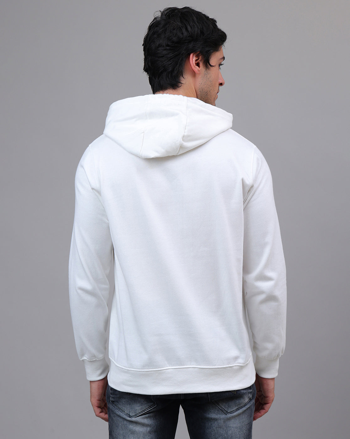Pokemon Pikachu Off White Regular Fit Hoodie For Men