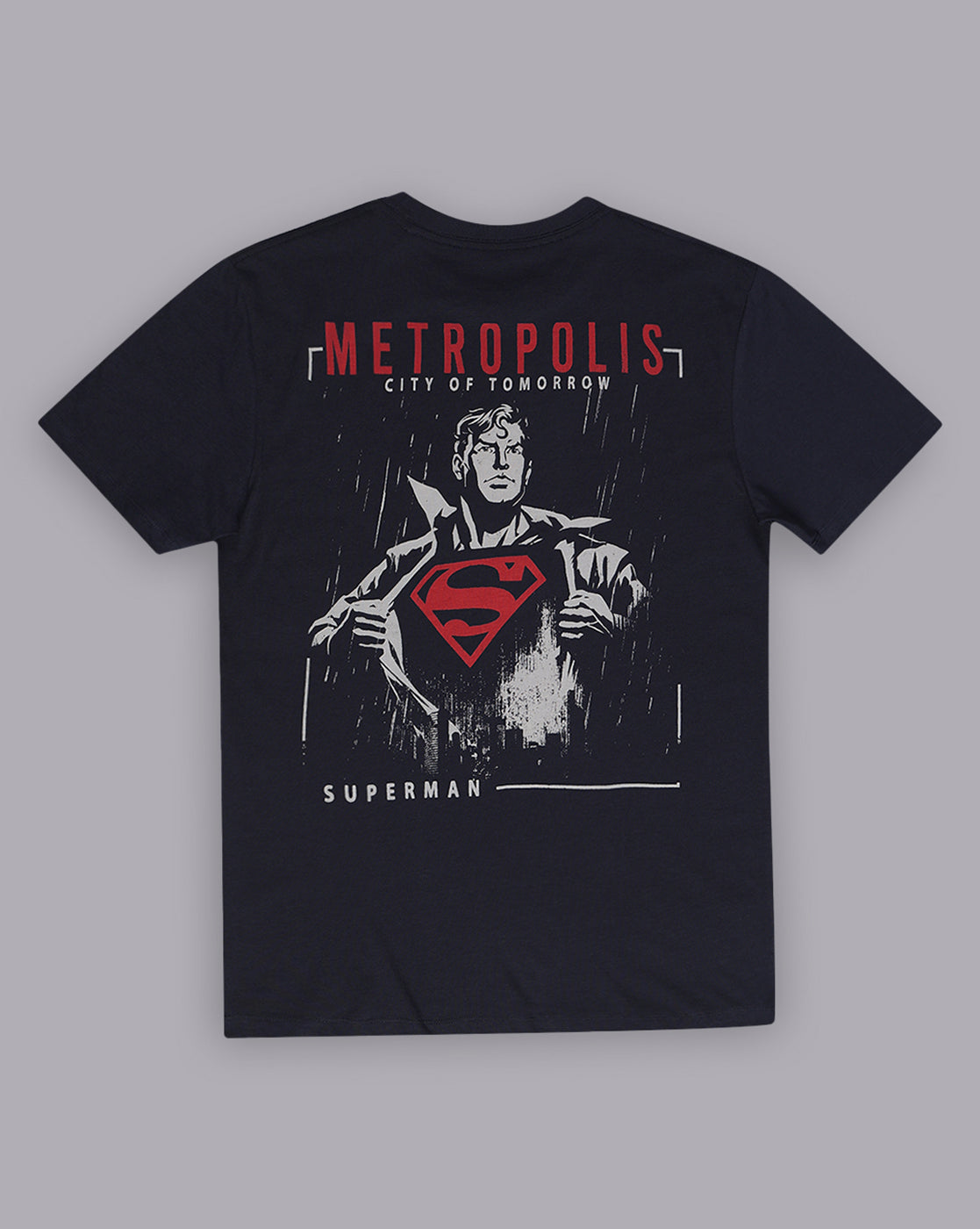 Superman Metropolis Regular Fit Tshirt Men
