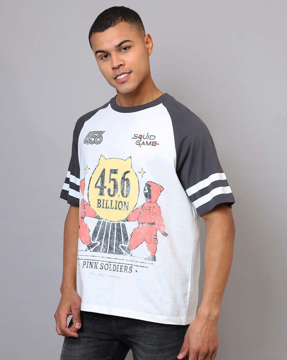 Squid Game Printed Oversized Tshirt For Men