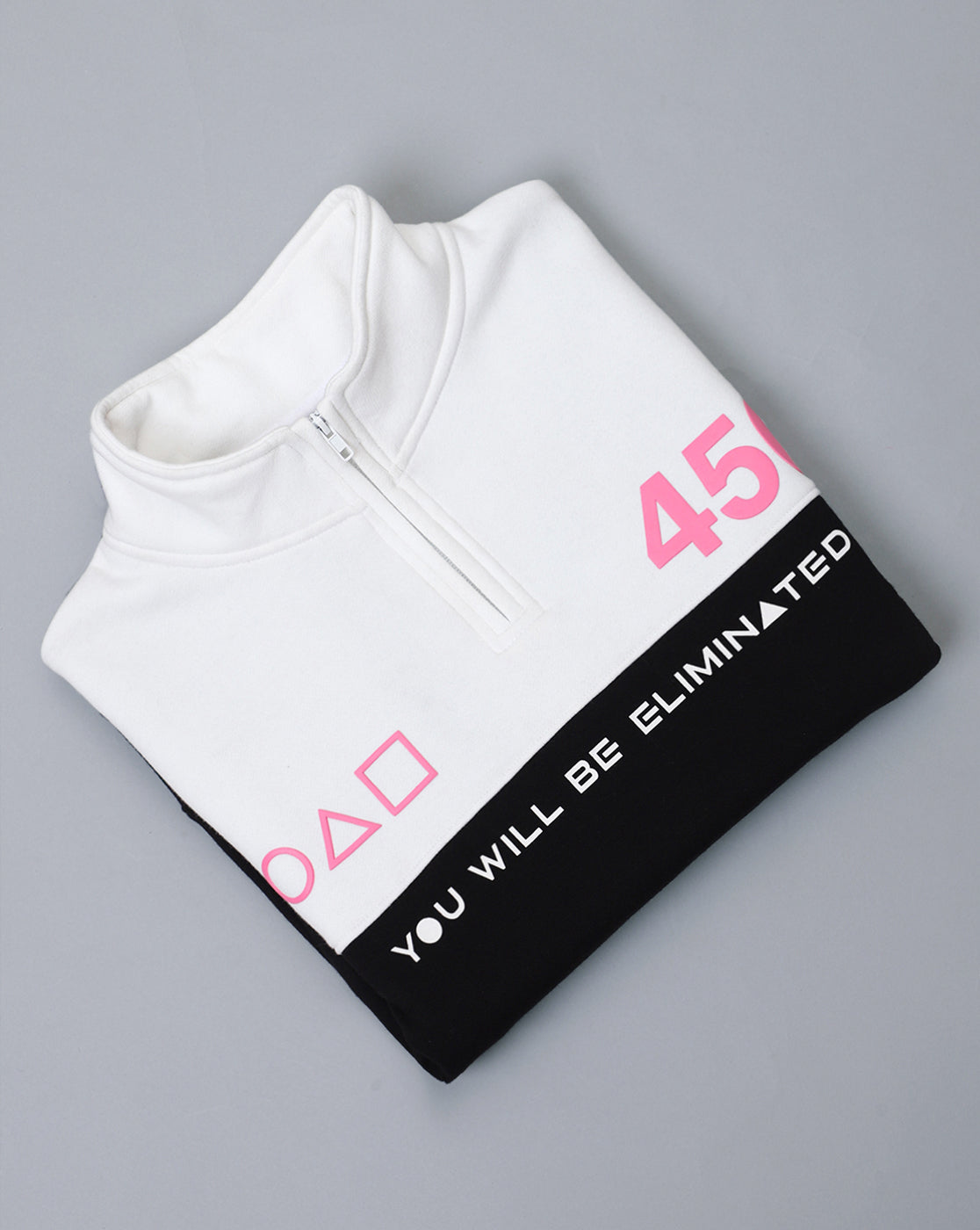 Squid Game Printed Relaxed Fit Sweatshirt For Women