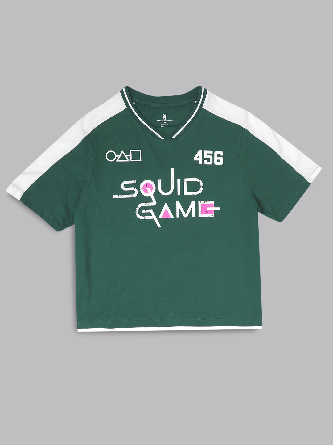 Squid Game Printed T-Shirt & Shorts Co-Ords Set For Women