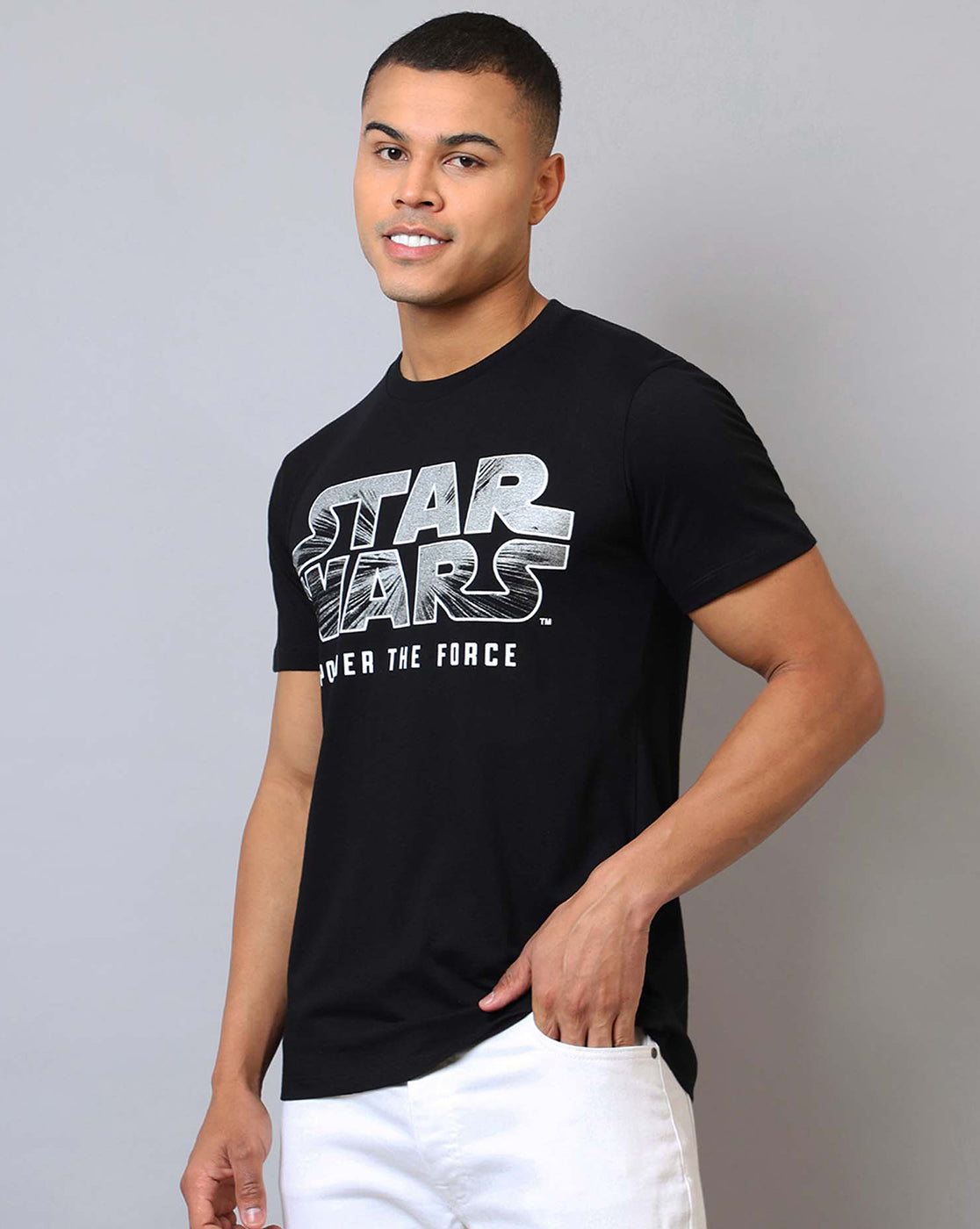 Star Wars Printed Regular Fit Tshirt For Men