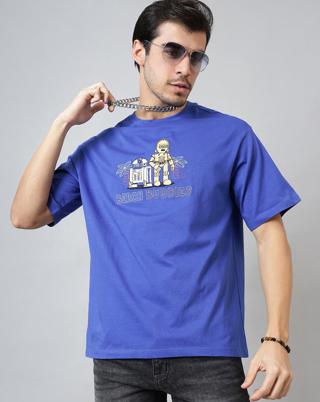 Star Wars Printed Oversized Tshirt For Men