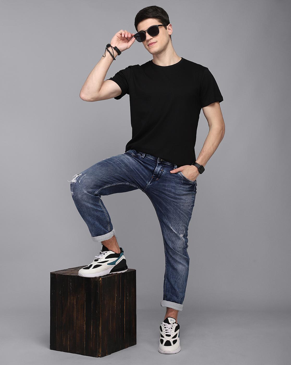 Pack of 2 Men Regular Fit Tshirt