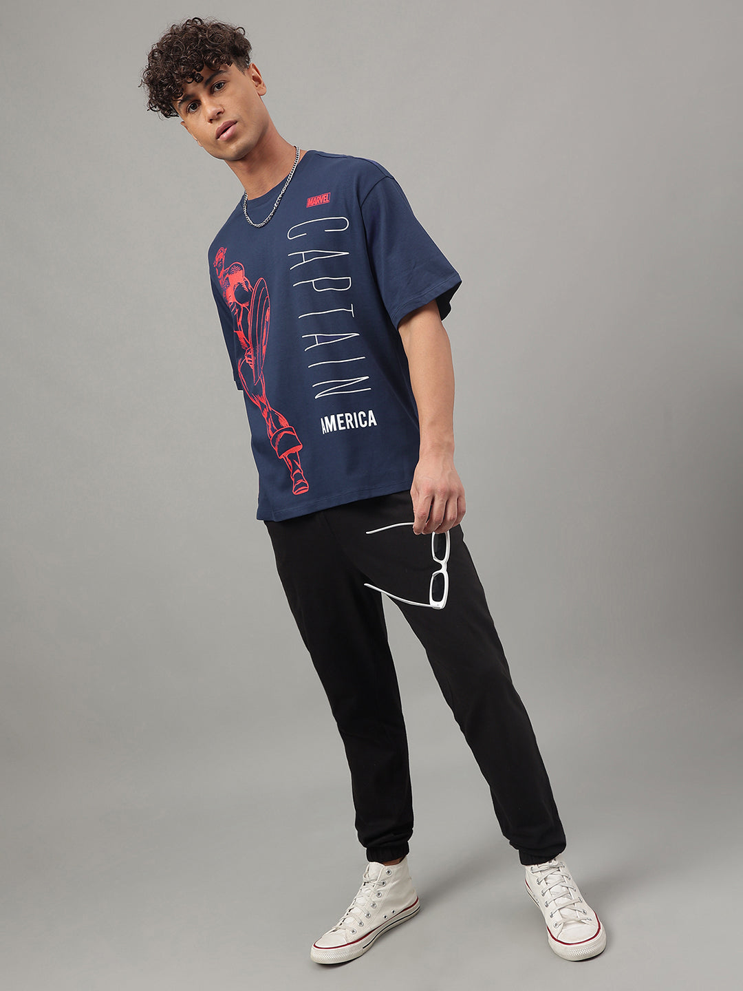 Captain America Oversized Tshirt For Men
