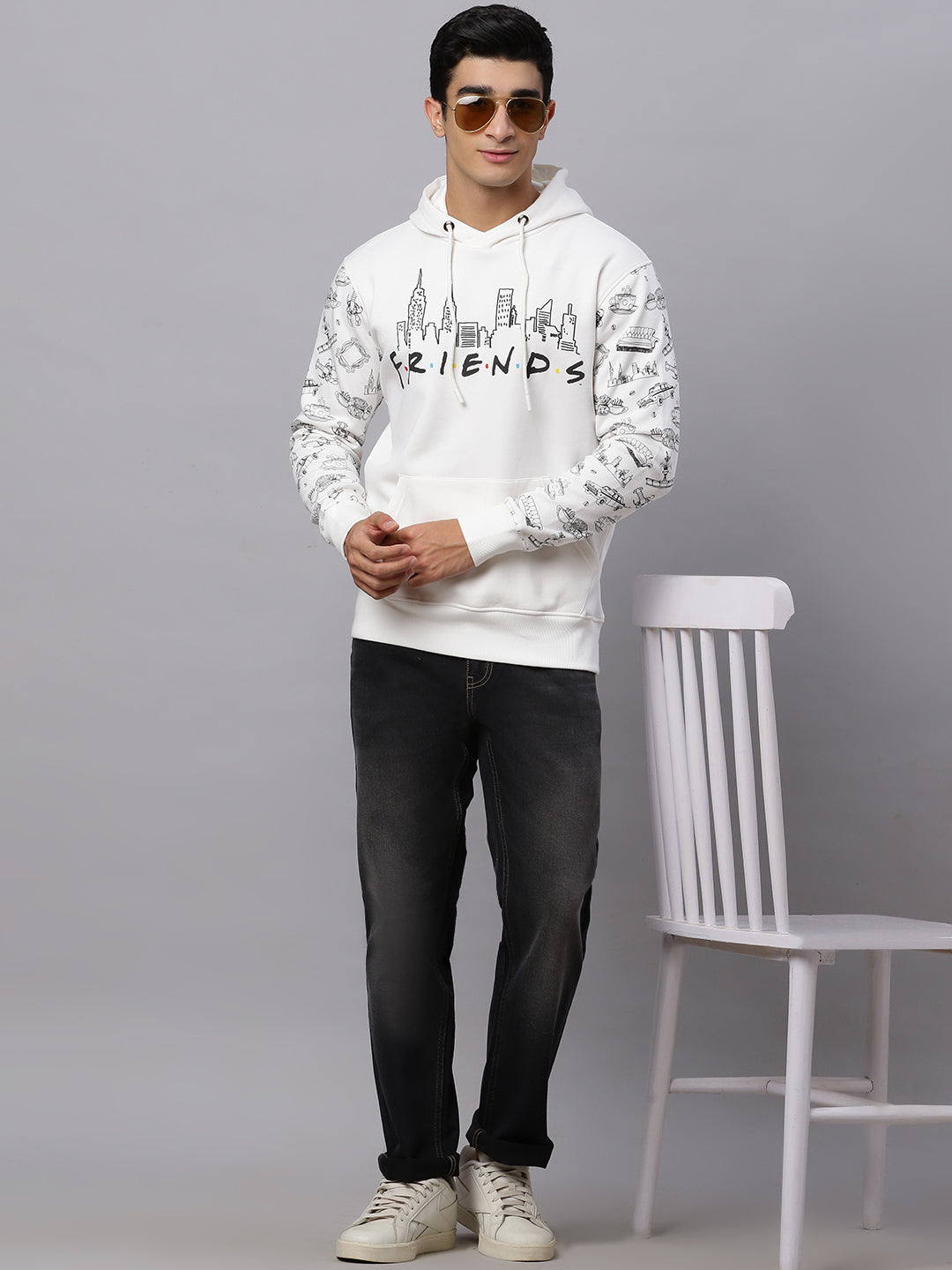 Friends Off-White Hoodie Men