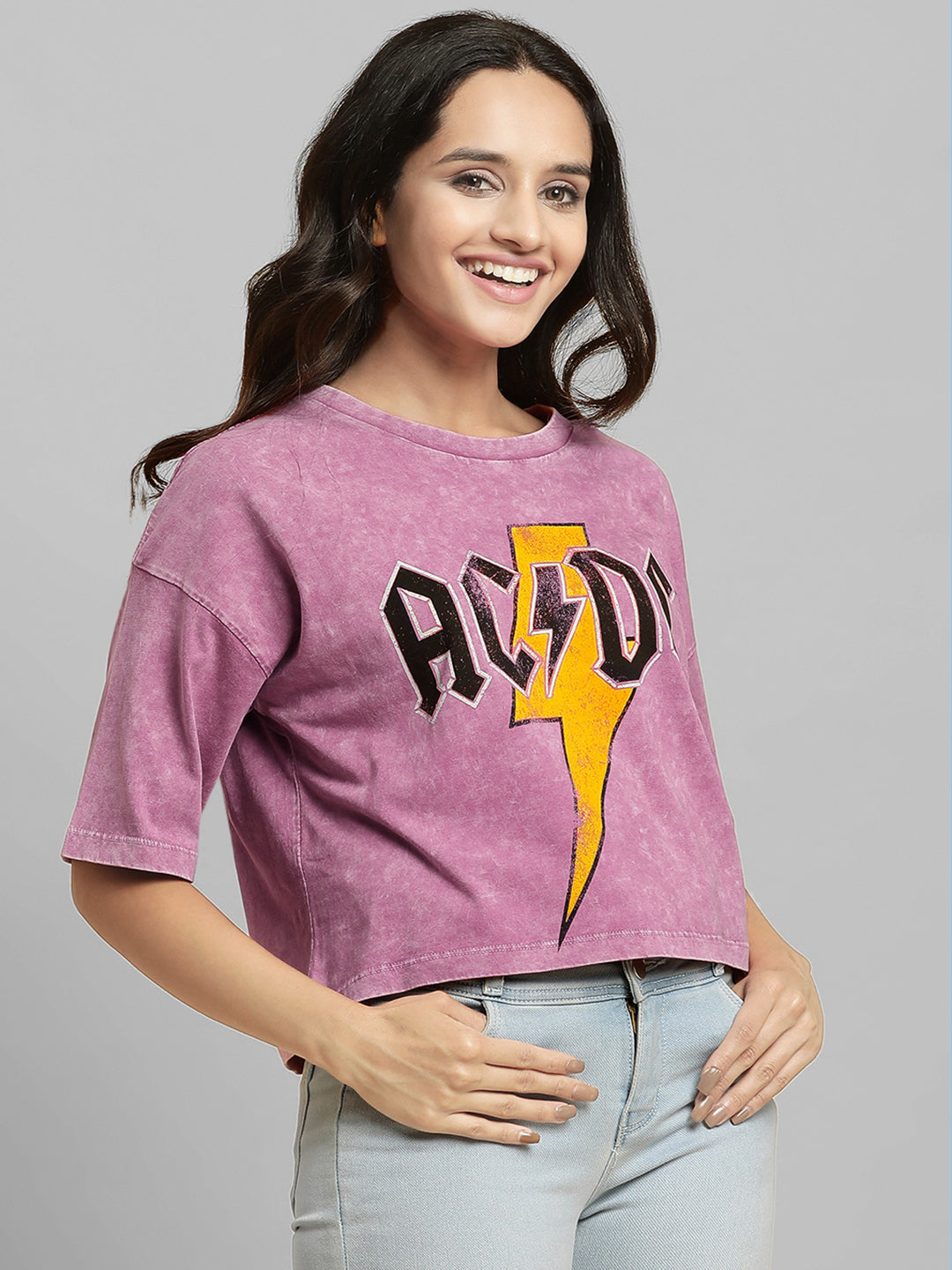 ACDC Oversized Tshirt For Women