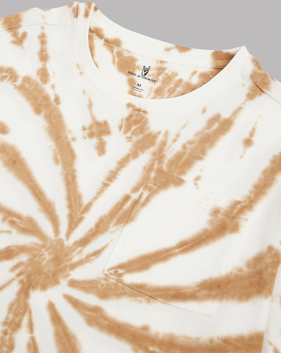 Tie Die Printed Oversize Tshirt For Men