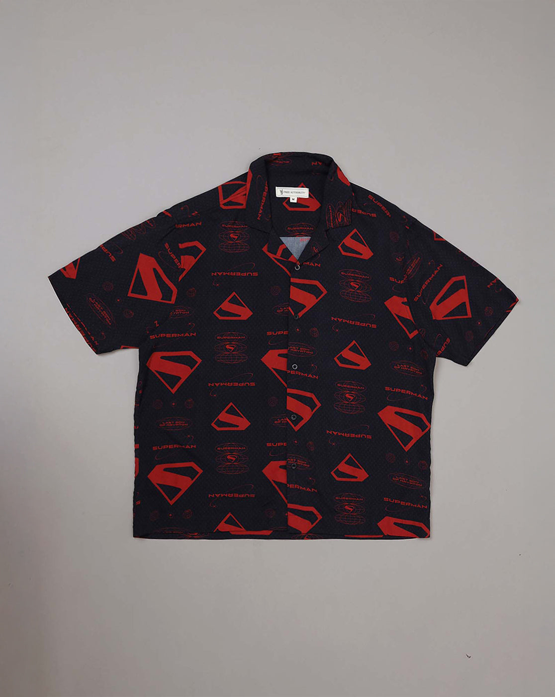 Superman Printed Regular Fit Shirt For Men