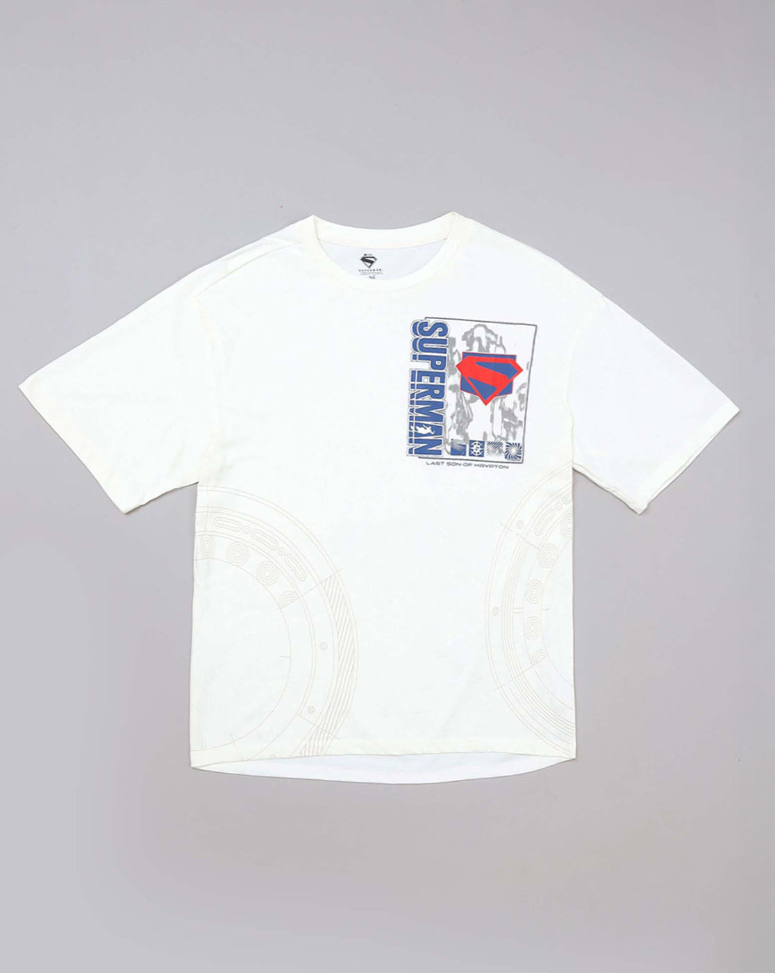 Superman Printed Oversized Tshirt For Men