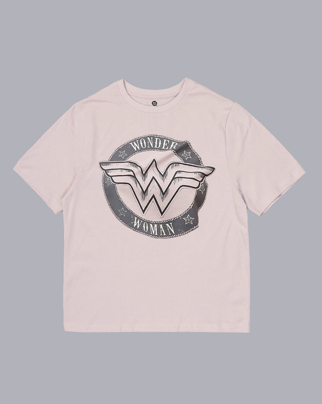 Wonder Woman Printed Regular Fit Tshirt For Women