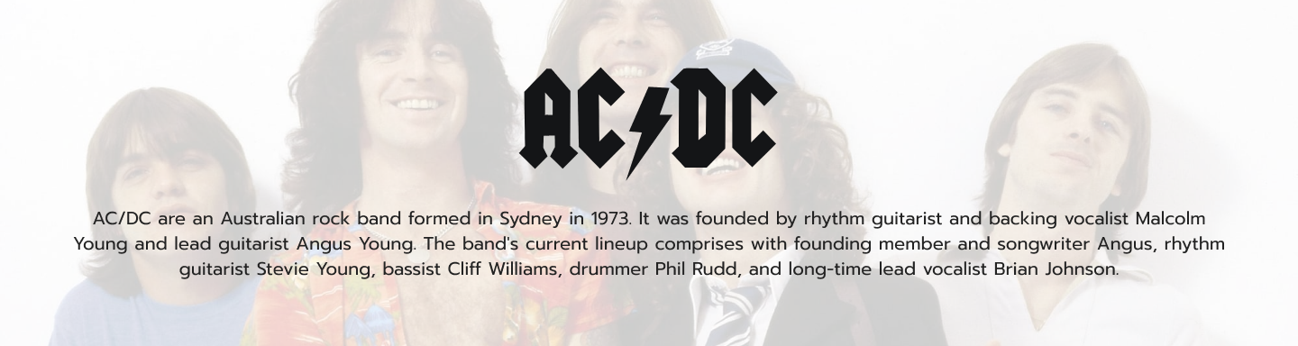 AC/DC Official Merchandise – Free Authority