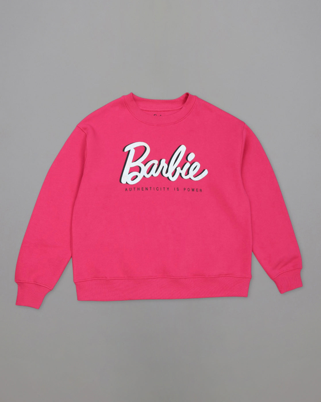 Barbie Printed Relaxed Fit Sweatshirt For Women
